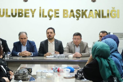 AK PARTİ ULUBEY DANIŞMA MECLİSİ TOPLANTISINA MİLLETVEKİLLERİ DE KATILDI