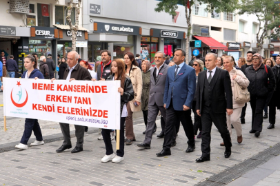 KANSERDE ERKEN TEŞHİS HAYAT KURTARIR YÜRÜYÜŞÜ