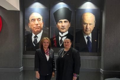 Uşak MHP KAÇEP Başkanlığından ayrılan Gülcan Maviye Teşekkür