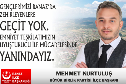BBP Banaz İlçe Başkanı Mehmet Kurtuluş’tan Sert Çıkış: “Uyuşturucu Tacirlerine, Taciz, Tecavüz ve Terör Suçlarına Karışanlara Savaş Açtım...”