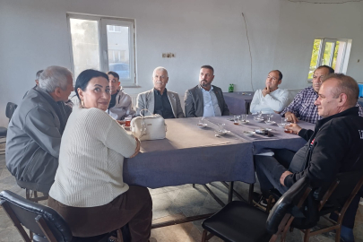 Mhp Eşme İlçe Teşkilatı " Komşum Derdin Derdimiz" Ziyaretlerine Başladı