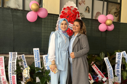 MHP Sivaslı KAÇEP Başkanı Arife Çığın'dan hayırlı olsun Ziyareti