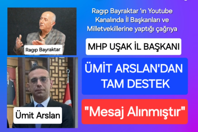 Rağıp Bayraktar " GÖSTERİLEN DESTEKLERLE ŞEHRİMİZİN GELECEĞİ ADINA ÜMİDİMİZ ARTTI"