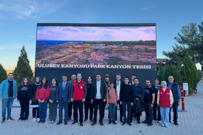 Turhan Akçay Bilim ve Sanat Merkezi Öğrencileri Ulubey Kanyonlarında