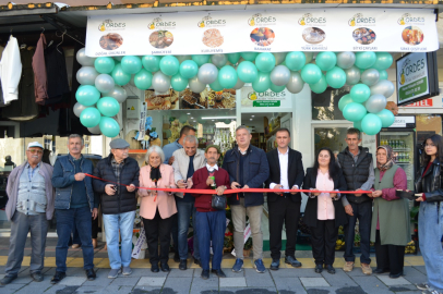 GÖRDES DOĞAL TARIM MAHSÜLLERİ  İSİMLİ İŞYERİ GÖRKEMLİ BİR TÖRENLE AÇILDI