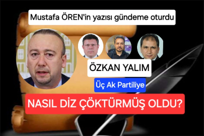 M.ÖREN "Ak Parti Uşak İl Başkanı ve Milletvekillerinin yetersizlikleri ortaya çıkmıştır"