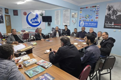 MHP Uşak İl Başkanlığından Ulubey'e Ziyaret