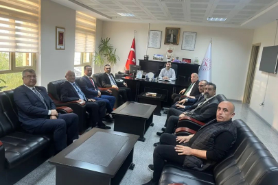 MHP Uşak İl Yönetiminden Başhekim Ziyareti