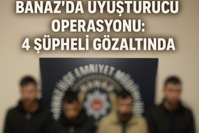 Banaz’da Şüpheli Araca Uyuşturucu Operasyonu: 4 Şüpheli Gözaltında