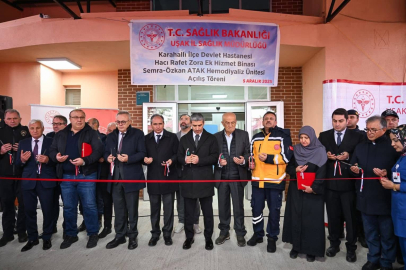 Karahallı’da Hemodiyaliz Ünitesi Açıldı