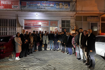 CHP Uşak İl Yönetimi Ulubey'de