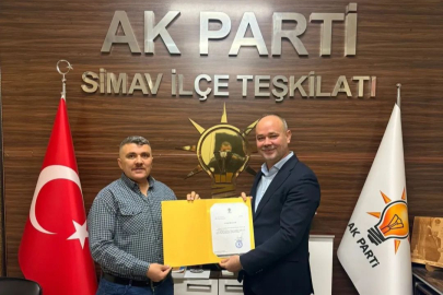 SİMAV MURADINLAR MAHALLESİ AK PARTİ BAŞKANI VOLKAN KIRBIYIK OLDU