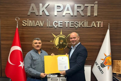 SİMAV MURADINLAR MAHALLESİ AK PARTİ BAŞKANI VOLKAN KIRBIYIK OLDU