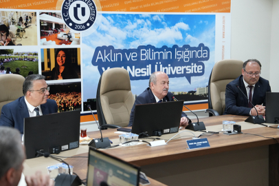 Rektör Prof. Dr. Ahmet Demir, Uşak Üniversitesi Senato Üyeleriyle Bir Araya Geldi