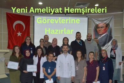 UEAH'de Ameliyat Hemşireliği Eğitiminin 4. sü Tamamlandı