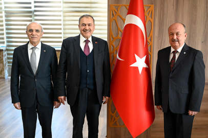 Prof. Dr. Eroğlu ve Prof. Dr. Akca, Rektörümüz Prof. Dr. Demir’i Ziyaret Etti