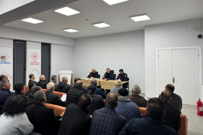 Ulubey Kaymakamı İbrahim Coşkunaslan Muhtarlarla Biraraya Geldi