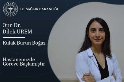 Uşak Eğitim ve Araştırma Hastanesine Yeni Kulak Burun Uzmanı