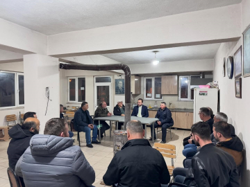 Çivril Belediye Başkanı Semih Dere vatandaşlar ile bir araya geldi