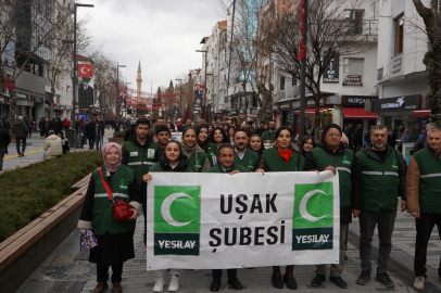 Uşak’ta Dünya Sigara Bırakma Günü Kapsamında Farkındalık Yürüyüşü Düzenlendi