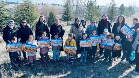 Kütahya’da öğrencilere yönelik doğa yürüyüşü etkinliği