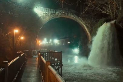 CLANDRAS KÖPRÜSÜ’NDE Kİ AYDINLATMA TAMAMLANDI