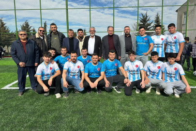 Eşme Uluyayla Köyünde Halı Saha Açılışı