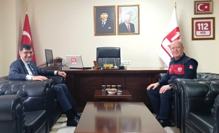 Başkan Eyüp Kahveci’den 112 Acil Çağrı Merkezi personeline tebrik