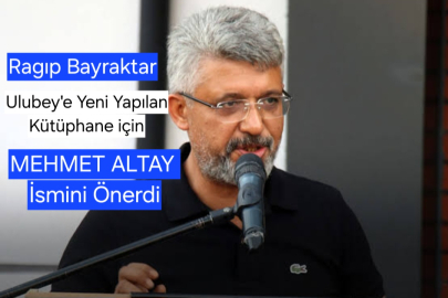 Rağıp BAYRAKTAR " Bu Esere Mehmet ALTAY İsmi Yakışır"