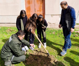 Gediz’de öğrencilerden doğaya anlamlı dokunuş