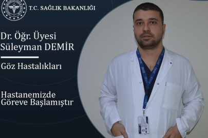 Uşak Eğitim ve Araştırma Hastanesi'ne Yeni Göz Hekimi