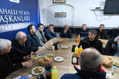 AK PARTİ İL TEŞKİLATI İFTARI KARAHALLI'DA YAPTI