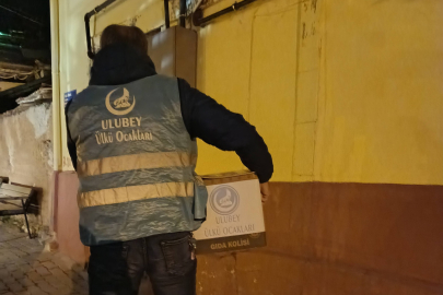 Ulubey Ülkü Ocakları Yardım Kolisi Dağıtımı Devam Ediyor