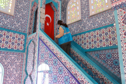 UŞAK MERKEZ KÖY CAMİLERİ TEMİZLENİYOR