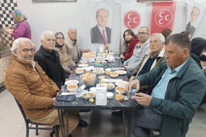 MHP EŞME İLÇE TEŞKİLATINDAN BİRLİK VE BERABERLİK İFTARI
