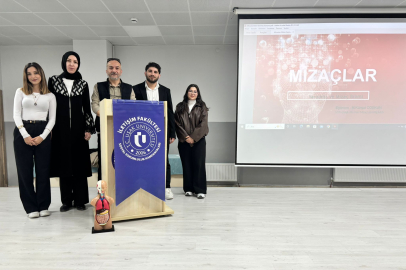 GENÇ İLETİŞİMCİLERDEN "MİZACIM BAŞARIM" PROJESİ