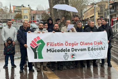 Filistine Destek platformu "Coğrafyamızda işgalci israil’i ve amerikan askeri İstemiyoruz"