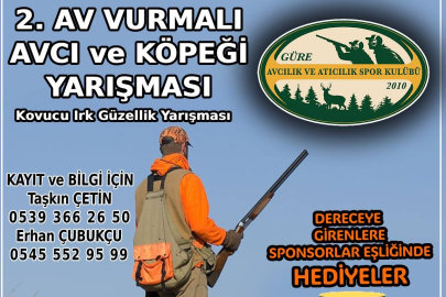 UŞAK'TAKİ 2. AVCI YARIŞMASI BÜYÜK İLGİ GÖRÜYOR. KONTENJAN ERKEN DOLDU