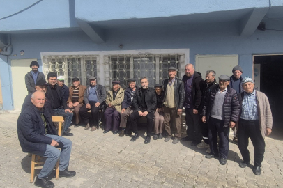 Ak Parti Uşak Merkez İlçe Yönetimi Ulucak Köyündeydi