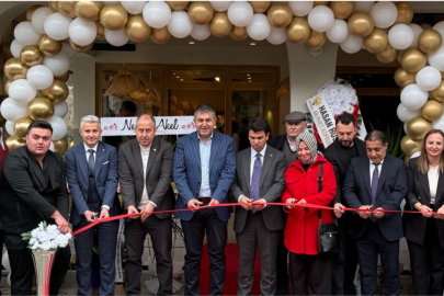 KÜTAHYA GEDİZ PROTOKOLÜ TAM KADRO CAFE AÇILIŞINDAYDI