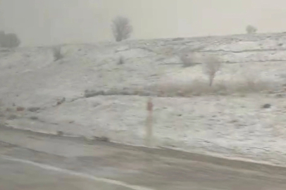 Nisan’da kar sürprizi, Kütahya-Altıntaş arası beyaza büründü