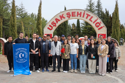 Uşak Üniversitesi Öğrencilerinden Anlamlı Proje: “Şehrin Hafızası Toprağın Altında”