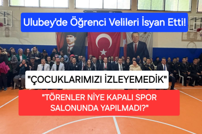 ULUBEY'DE VELİLER İSYAN ETTİ "ÇOCUKLARIMIZIN BAYRAMINDA REZİL OLDUK"
