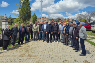 AK PARTİ UŞAK MERKEZ İLÇE HEYETİ CİĞERDEDE KÖYÜNDEYDİ