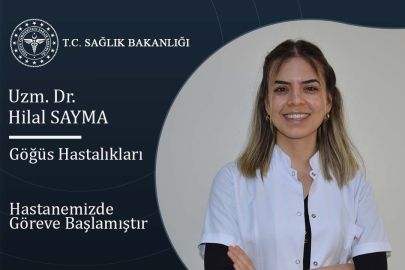 Uzman Doktor Hilal SAYMA Uşak Eğitim ve Araştırma Hastanesinde