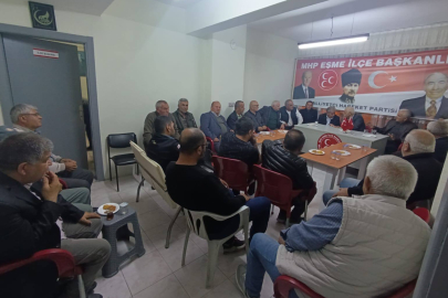 MHP EŞME TEŞKİLATI GENİŞLETİLMİŞ İSTİŞARE TOPLANTISINDA BİRARAYA GELDİ