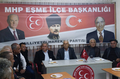 MHP EŞME TEŞKİLATI MAYIS AYI OLAĞAN TOPLANTISINDA BİRARAYA GELDİ