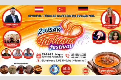 Avrupalı Türkler 2. Uşak Tarhana Festivalinde Kufsteın'da Buluşacak