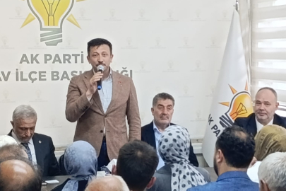 KÜTAHYA SİMAV AK PARTİ İLÇE TEŞKİLATINDA BAYRAMLAŞMA