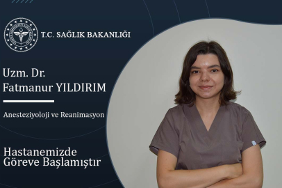 Uşak Eğitim ve Araştırma Hastanesine yeni Anesteziyoloji ve Reanimasyon Hekimi Atandı